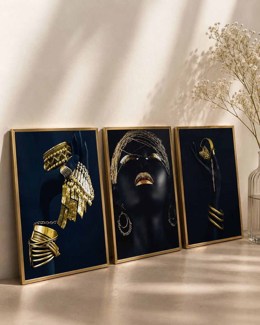 Golden Queen 3-in-1 Wall Frame Set