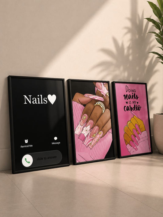 Nail Queen 3-in-1 Wall Frame Set