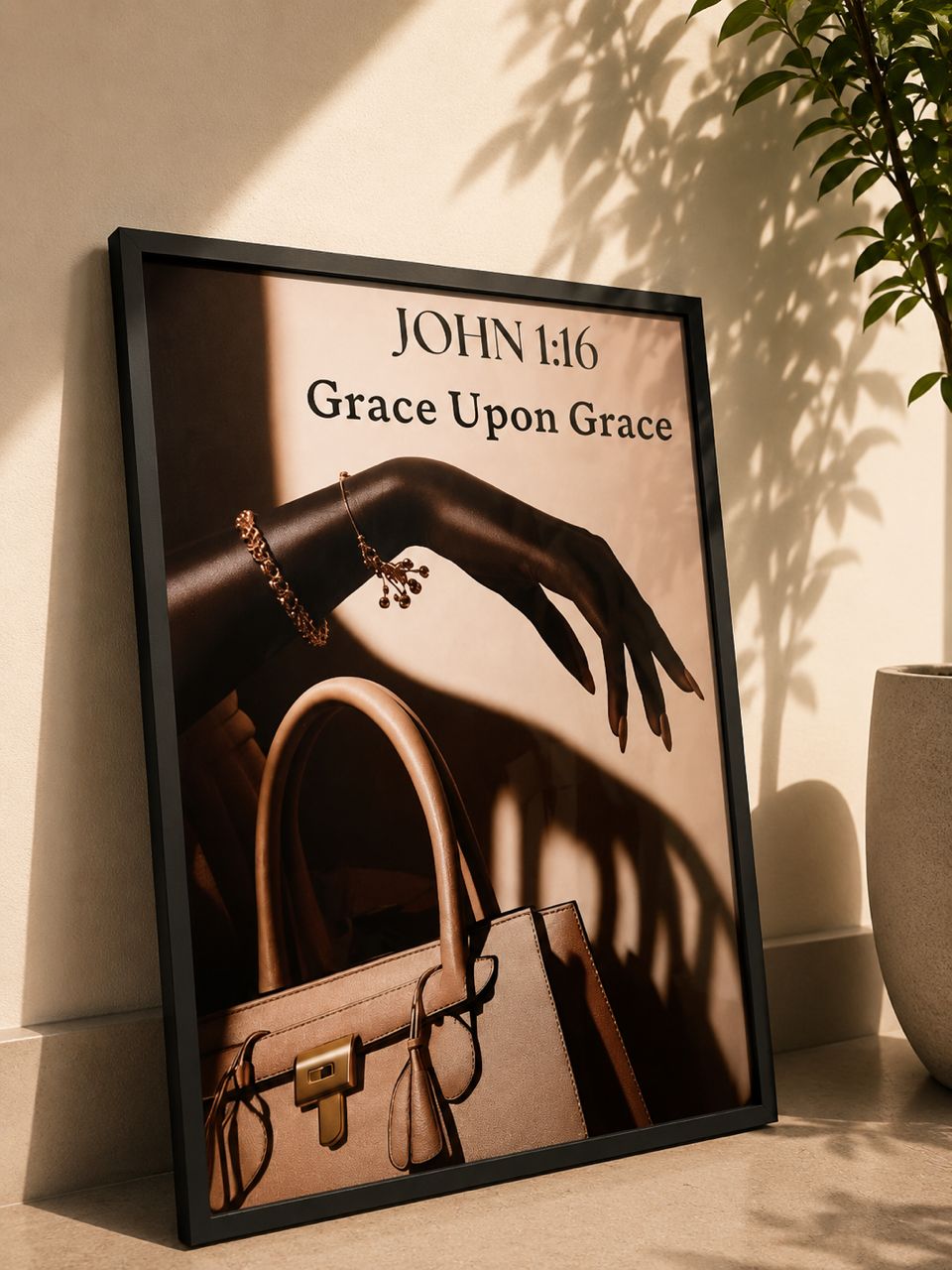 A1 Grace Upon Grace Glass Frame
