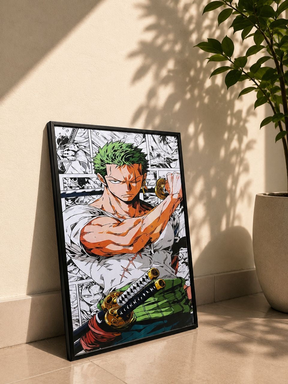 Zoro — The Swordsman Wall Frame
